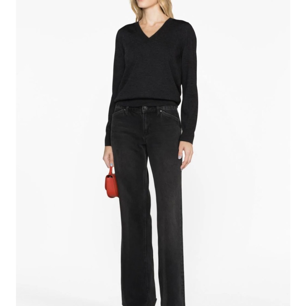 PAIGE Sonja Low-rise Wide Leg Jean - 26 - EUC